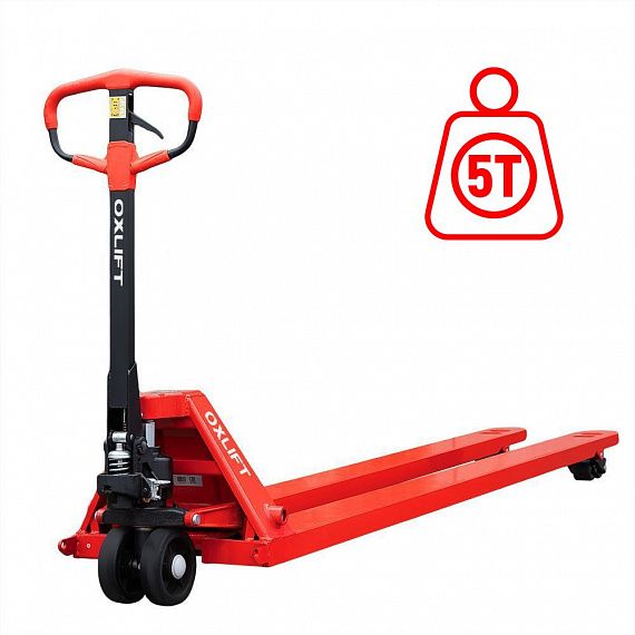 Ручная Гидравлическая Тележка OXLIFT OX50 5000 кг
