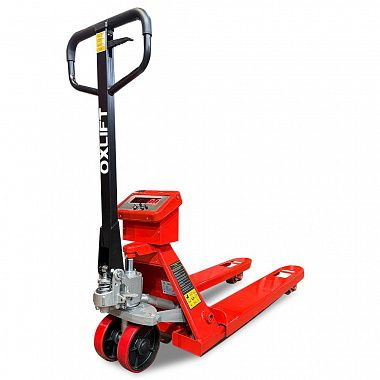Ручная Гидравлическая Тележка с Весами OXLIFT OX25VM 2500 кг