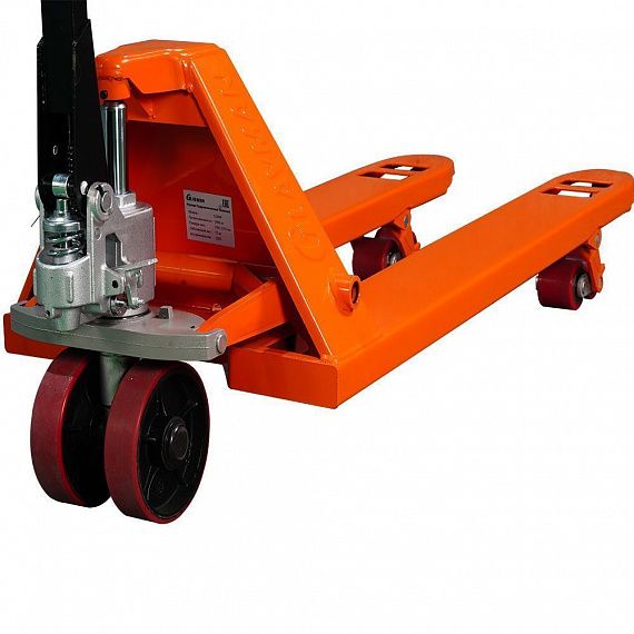 Ручная гидравлическая тележка GLAVMAN G2600 2600 кг PU 550*1150 мм